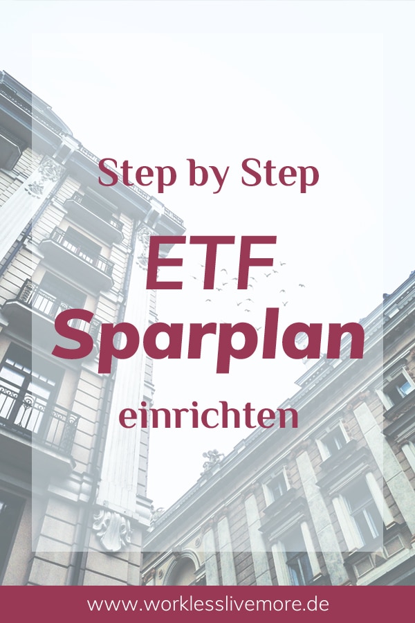 Schritt für Schritt Anleitung ETF-Sparplan einrichten